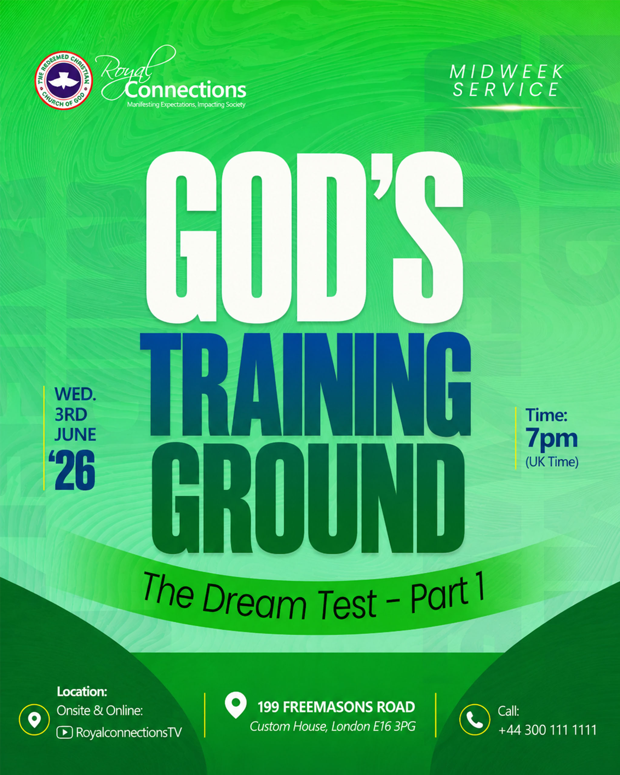 God's Training Groundd